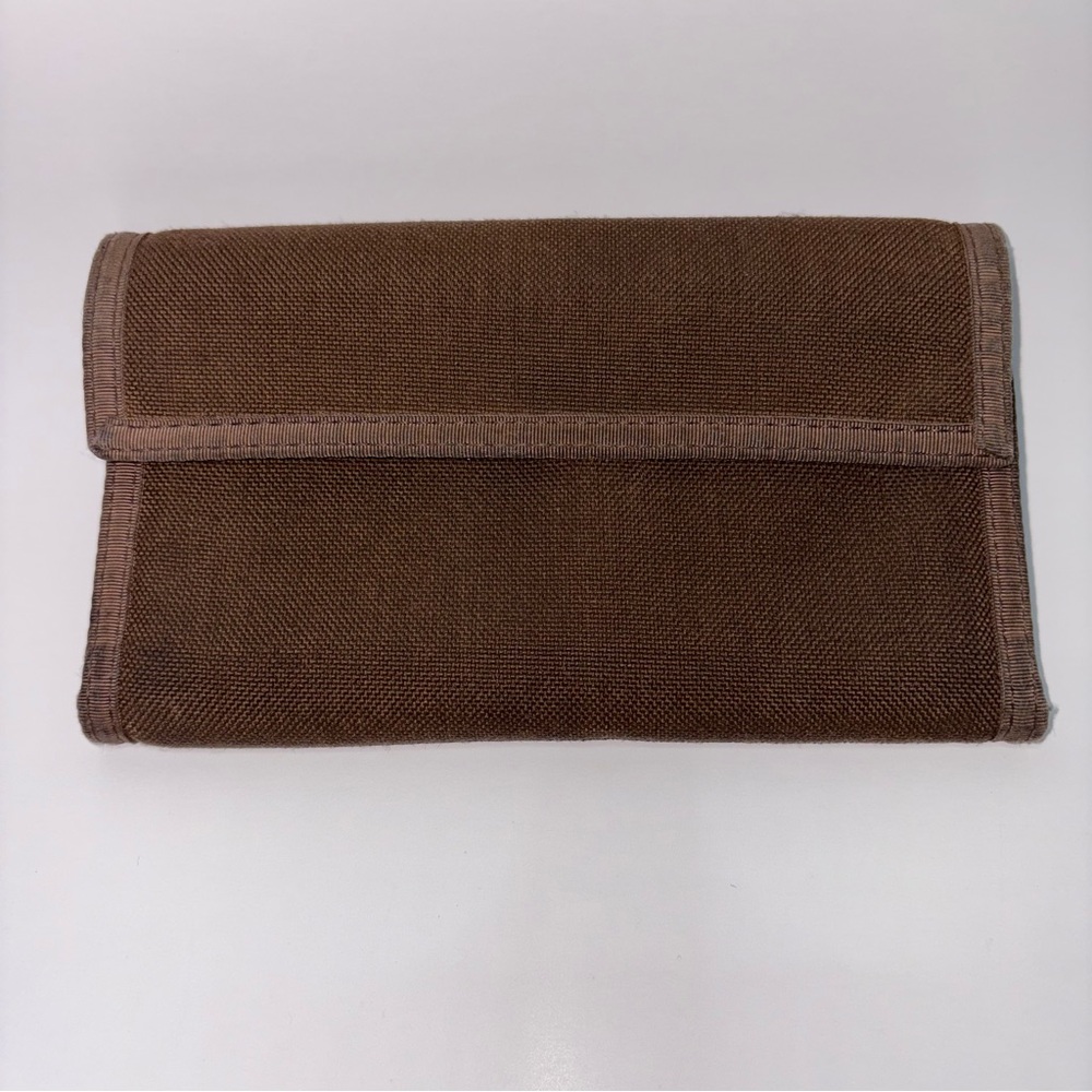 VINTAGE Rainbow of California Wallet Brown Hippie BOHO Surfer Style Large 7”x4”